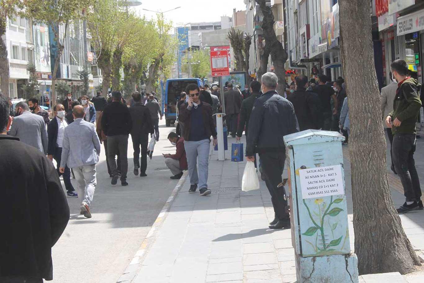 Van'da yasaktan sonra manzara değişmedi Van'da yasaktan sonra manzara değişmedi